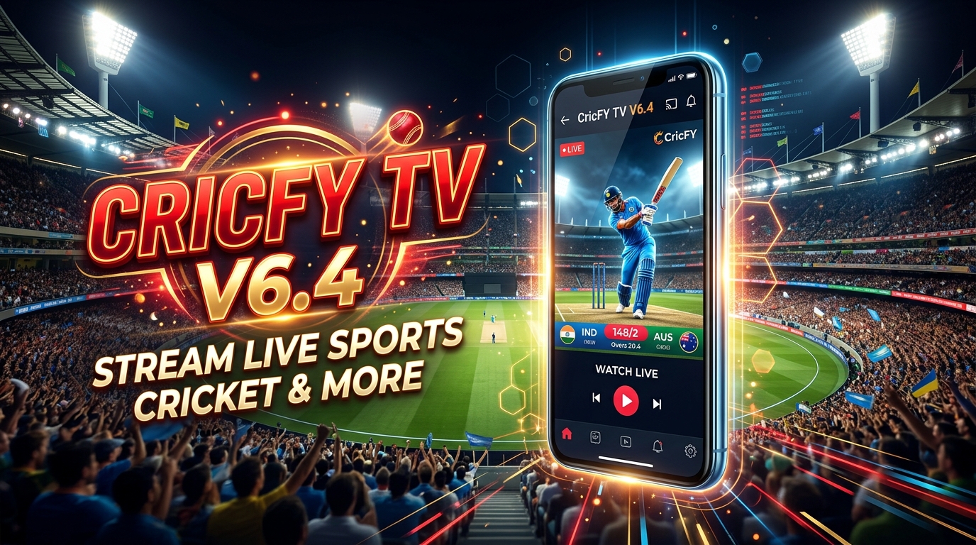 Cricfy TV Live Streaming Banner